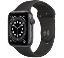Смарт-часы Apple Watch Series 6 GPS, 40mm Space Gray Aluminium Case with Blac (MG133UL/A)