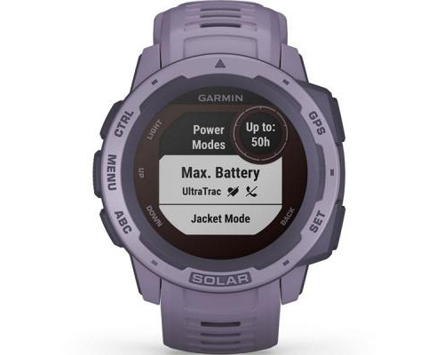Смарт-часы Garmin Instinct Solar, Orchid (010-02293-02)