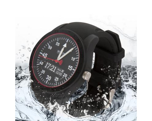Смарт-часы ATRIX INFINITYS X20 45mm Swiss Sport Chrono Black-silicone Смарт-ч (swwpaii2sscbs)
