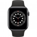 Смарт-часы Apple Watch Series 6 GPS, 44mm Space Gray Aluminium Case with Blac (M00H3UL/A)