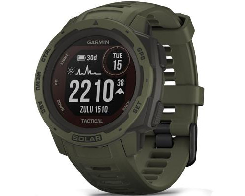Смарт-часы Garmin Instinct Solar, Tactical Edition, Moss (010-02293-04)