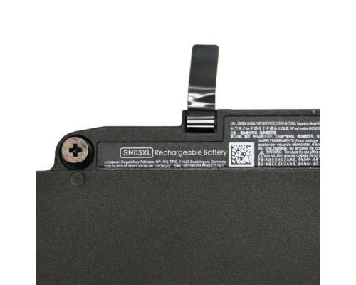 Аккумулятор для ноутбука HP EliteBook 820 G3 SN03XL, 44Wh (3910mAh), 3cell, 11.4V, Li-Po (A47525)