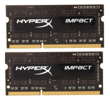 Модуль памяти для ноутбука SoDIMM DDR3L 8GB (2x4GB) 1866 MHz Kingston (HX318LS11IBK2/8)