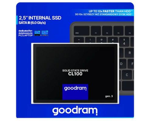 Накопитель SSD 2.5" 240GB GOODRAM (SSDPR-CL100-240-G3)