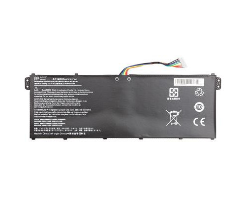 Аккумулятор для ноутбука ACER Aspire E15 ES1-512 Series (AC14B8K) 15.2V 2200mAh PowerPlant (NB410460)