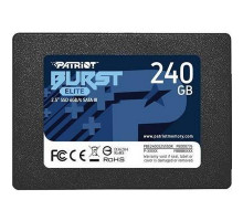 Накопитель SSD 2.5" 240GB Burst Elite Patriot (PBE240GS25SSDR)