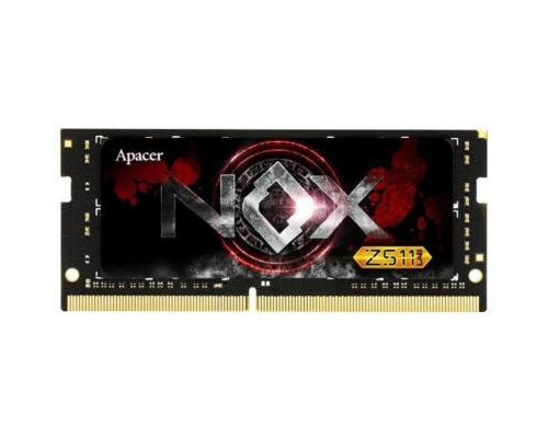 Модуль памяти для ноутбука SoDIMM DDR4 8GB 3000 MHz NOX Series Apacer (EV.08G2Z.GGE)