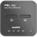 Док-станция Maiwo 2*NVMe M.2 SSD Key M/B+M USB 3.1 Gen2 Type-C (K3016P)