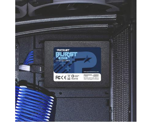 Накопитель SSD 2.5" 240GB Burst Elite Patriot (PBE240GS25SSDR)