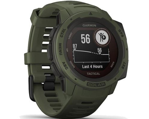 Смарт-часы Garmin Instinct Solar, Tactical Edition, Moss (010-02293-04)