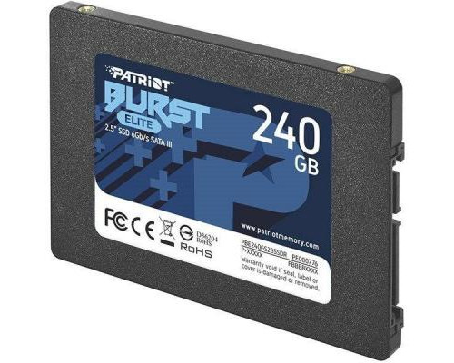 Накопитель SSD 2.5" 240GB Burst Elite Patriot (PBE240GS25SSDR)