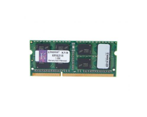 Модуль памяти для ноутбука SoDIMM DDR3L 8GB 1600 MHz Kingston (KVR16LS11/8)