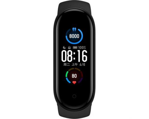 Фитнес браслет Xiaomi Mi Smart Band 5 Black (XMSH10HM)