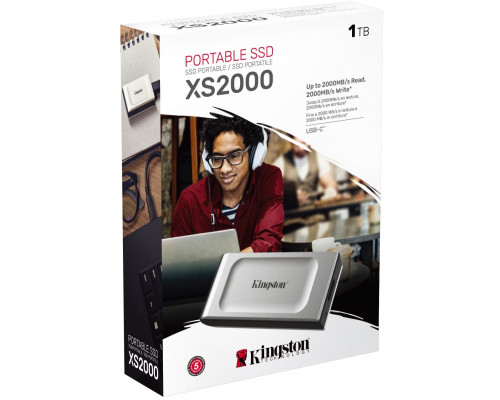 Накопитель SSD USB 3.2 1TB Kingston (SXS2000/1000G)