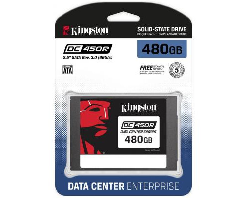Накопитель SSD 2.5" 480GB Kingston (SEDC450R/480G)