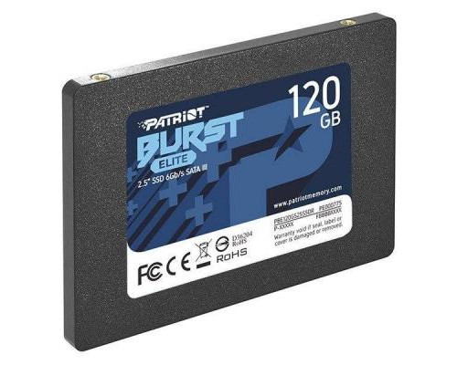 Накопитель SSD 2.5" 120GB Burst Elite Patriot (PBE120GS25SSDR)