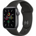 Смарт-часы Apple Watch SE GPS, 40mm Space Gray Aluminium Case with Black Spor (MYDP2UL/A)