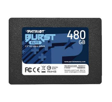 Накопитель SSD 2.5" 480GB Burst Elite Patriot (PBE480GS25SSDR)