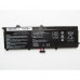 Аккумулятор для ноутбука Asus X202E C21-X202, 5000mAh (37Wh), 4cell, 7.4V, Li-ion Alsoft (A47503)