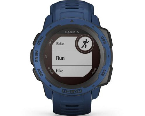 Смарт-часы Garmin Instinct Solar, Tidal Blue (010-02293-01)