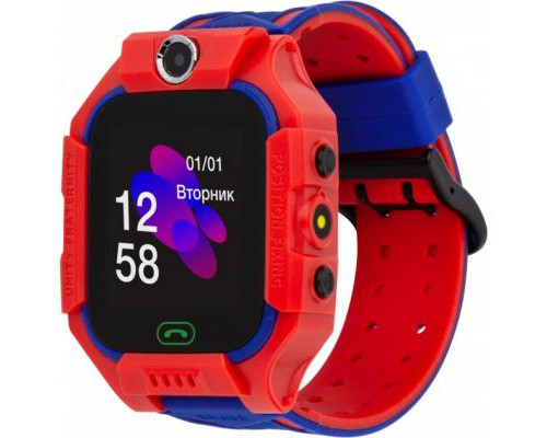 Смарт-часы Discovery iQ5000 Camera LED Light Red Детские смарт часы-телефон треке (iQ5000 Red)
