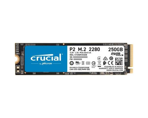 Накопитель SSD M.2 2280 250GB MICRON (CT250P2SSD8)