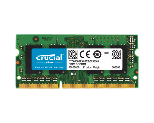 Модуль памяти для ноутбука SoDIMM DDR4 4GB 1600 MHz Micron (CT4G3S160BJM)