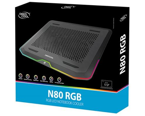 Подставка для ноутбука Deepcool N80 RGB