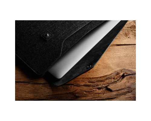 Чехол для ноутбука MUJJO 15", Black (MUJJO-SL-033-BK)