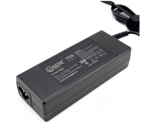 Блок питания к ноутбуку EXTRADIGITAL Toshiba 19V, 3.95A, 75W (5.5x2.5) (PST3879)