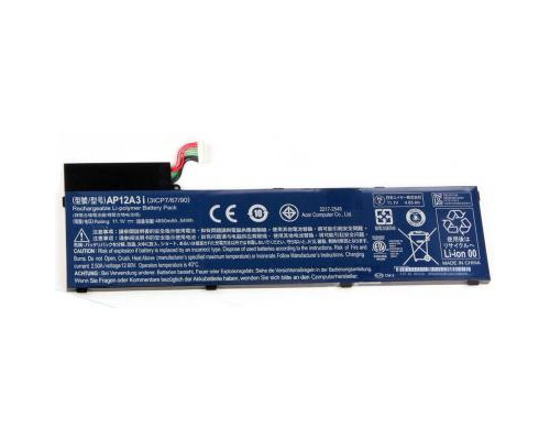 Аккумулятор для ноутбука Acer Acer AP12A3i Aspire M3 4850mAh (54Wh) 6cell 11.1V Li-ion (A47020)