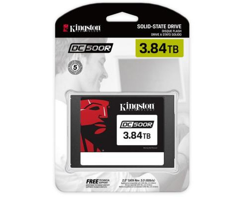 Накопитель SSD 2.5" 3.84TB Kingston (SEDC500R/3840G)