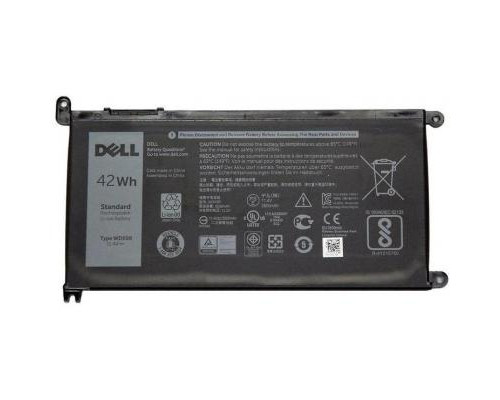 Аккумулятор для ноутбука Dell Inspiron 15-5568 WDX0R, 42Wh (3500mAh), 3cell, 11.4V (A47307)