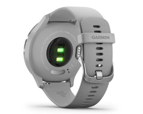 Смарт-часы Garmin vivomove 3, S/E EU, Silver, Powder Gray, Silicone (010-02239-20)