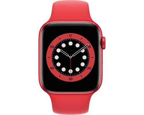 Смарт-часы Apple Watch Series 6 GPS, 44mm PRODUCT(RED) Aluminium Case with PR (M00M3UL/A)