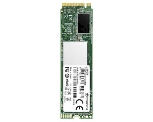 Накопитель SSD M.2 2280 256GB Transcend (TS256GMTE220S)