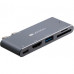 Порт-репликатор CANYON Docking Station with 5 port, Thunderbolt 3, Input 100-240V, (CNS-TDS05DG)