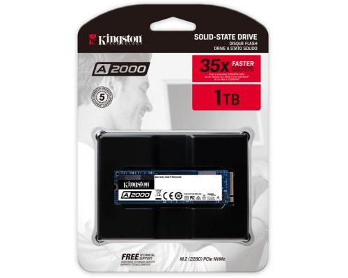 Накопитель SSD M.2 2280 1TB Kingston (SA2000M8/1000G)