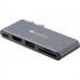 Порт-репликатор CANYON Docking Station with 5 port, Thunderbolt 3, Input 100-240V, (CNS-TDS05DG)