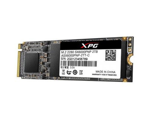 Накопитель SSD M.2 2280 2TB ADATA (ASX6000PNP-2TT-C)