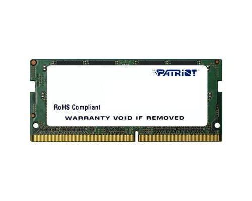 Модуль памяти для ноутбука SoDIMM DDR4 4GB 2400 MHz Patriot (PSD44G240041S)