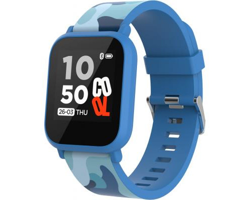 Смарт-часы CANYON CNE-KW33BL Kids smartwatch Blue camouflage (CNE-KW33BL)