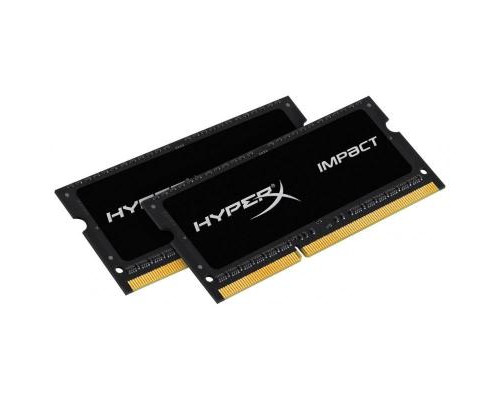 Модуль памяти для ноутбука SoDIMM DDR3L 16GB (2x8GB) 1600 MHz HyperX (Kingston Fury) (HX316LS9IBK2/16)