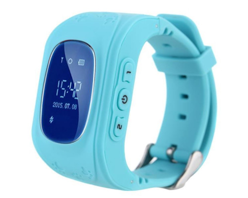 Детские умные часы Smart Watch GPS трекер Q50/G36 Light Blue