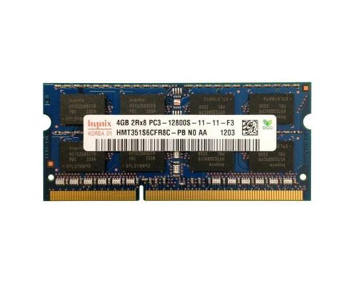Модуль памяти для ноутбука SoDIMM DDR3 4GB 1600 MHz Hynix (HMT351S6CFR8C-PB)