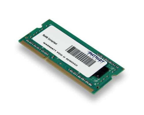Модуль памяти для ноутбука SoDIMM DDR3L 4GB 1600 MHz Patriot (PSD34G1600L81S)