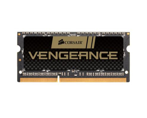 Модуль памяти для ноутбука SoDIMM DDR3 8GB 1600 MHz Vengeance Black CORSAIR (CMSX8GX3M1A1600C10)