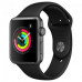 Смарт-часы Apple Watch Series 3 GPS, 42mm SpaceGrey Aluminium Case Black Band (MTF32FS/A)