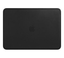 Чехол для ноутбука Apple 13" MacBook Pro, Leather Sleeve, Black (MTEH2ZM/A)