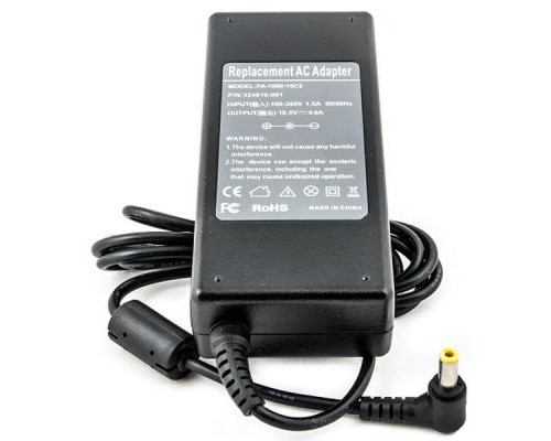 Блок питания к ноутбуку PowerPlant HP 220V, 18.5V 90W 4.9A (5.5*2.5) (HP90E5525)